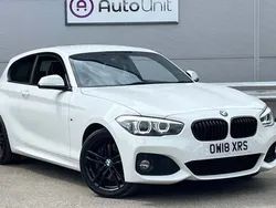 White Used 2018 BMW 125 Efficient Dynamics Hatchback | £17,790 (A bit pricey)
