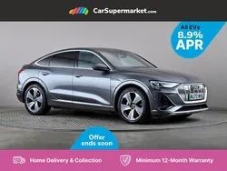 Grey Used 2022 Audi e-tron S-Line SUV | £25,676 (Fair price)