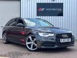 Grey Used 2013 Audi A6 Black Edition Estate | £6,940 (Expensive)