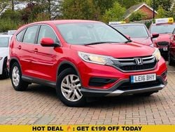 Red Used 2016 Honda CR-V S SUV | £7,000 (Good price)