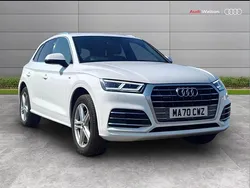 White Used 2020 Audi Q5 S-Line SUV | £25,490 (Super price)
