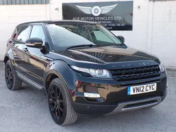 Black Used 2012 Land Rover Range Rover evoque Pure Estate | £6,999 (Fair price)
