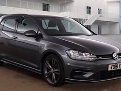 Grey Used 2018 VW Golf VII R-line Hatchback | £9,995 (Fair price)