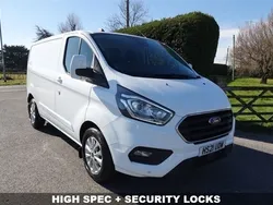 White Used 2021 Ford Transit Custom Limited Van | £19,188 (Expensive)