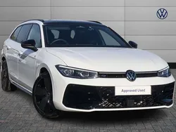 White Used 2024 VW Passat R-line Estate | £33,490