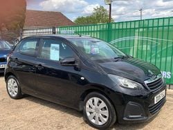 Black Used 2015 Peugeot 108 Active Hatchback | £2,895 (Fair price)