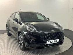 Black Used 2021 Ford Puma ST-Line Hatchback | £14,010 (Fair price)