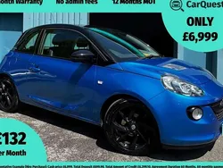 Blue Used 2018 Vauxhall Adam Hatchback | £6,999 (Fair price)