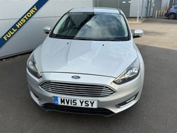 Silver Used 2015 Ford Focus Titanium Hatchback | £4,995 (Fair price)