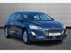Blue Used 2019 Ford Focus Titanium Hatchback | £11,995 (Fair price)