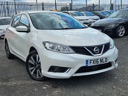 White Used 2016 Nissan Pulsar N-TEC Hatchback | £3,595 (Super price)