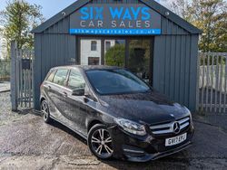 Black Used 2017 Mercedes B180 SE MPV | £9,990 (Fair price)