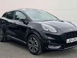 Black Used 2024 Ford Puma Gen-E ST-Line SUV | £18,173