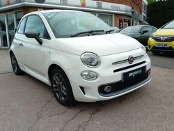 White Used 2018 Fiat 500 S Hatchback | £7,795 (Fair price)
