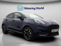 Blue Used 2022 Ford Puma Gen-E ST-Line X SUV | £14,500 (Fair price)