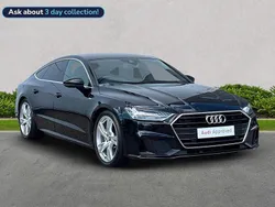 Black Used 2021 Audi A7 S-Line Hatchback | £29,801 (Fair price)
