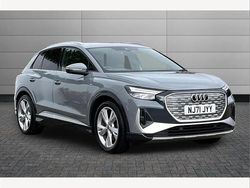 Pebble grey Used 2021 Audi Q4 e-tron S-Line SUV | £21,450