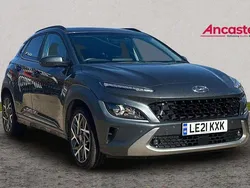 Grey Used 2021 Hyundai Kona Premium SUV | £16,899 (Fair price)