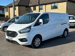 White Used 2022 Ford Transit Custom Limited Van | £16,975 (Fair price)