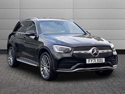 Black Used 2021 Mercedes GLC300e AMG Line Premium SUV | £30,350 (Fair price)