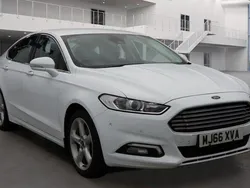 White Used 2016 Ford Mondeo Titanium Hatchback | £9,690 (Fair price)