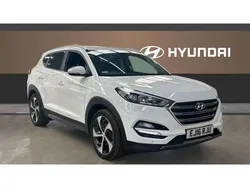 White Used 2015 Hyundai Tucson Premium SUV | £14,912 (Fair price)