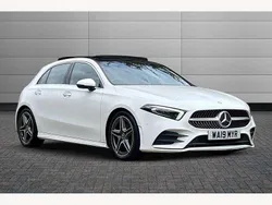 Polar white Used 2019 Mercedes A180 AMG Line Premium Plus Hatchback | £21,490 (Expensive)