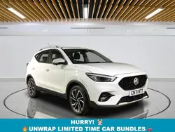 White Used 2021 MG ZS Exclusive Sedan | £9,849 (Fair price)