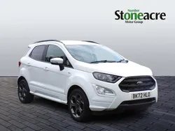 White Used 2022 Ford Ecosport ST-Line SUV | £10,995 (Fair price)