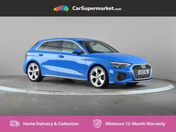 Blue Used 2021 Audi A3 S-Line Hatchback | £17,697 (Good price)