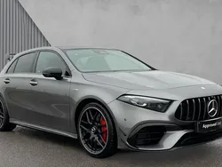Grey Used 2024 Mercedes A45 AMG Hatchback | £48,480 (Fair price)