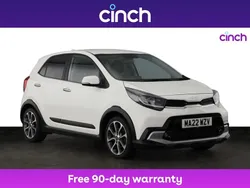 White Used 2022 Kia Picanto X-Line Hatchback | £12,499 (A bit pricey)