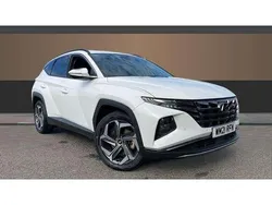White Used 2021 Hyundai Tucson Premium SUV | £20,507 (Fair price)