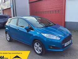 Blue Used 2014 Ford Fiesta Zetec Hatchback | £6,395 (Fair price)