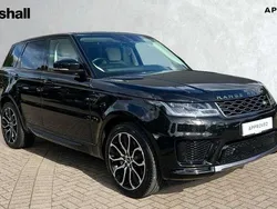 Black Used 2022 Land Rover Range Rover Sport HSE SUV | £40,995 (A bit pricey)