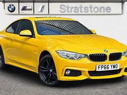 Yellow Used 2016 BMW 420 M Sport Coupe | £16,450 (Fair price)