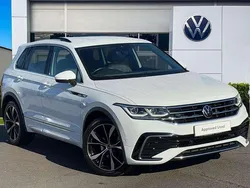 White Used 2023 VW Tiguan R-line SUV | £26,580 (Fair price)