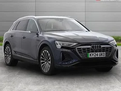 Blue Used 2024 Audi Q8 e-tron S-Line SUV | £49,999 (Expensive)