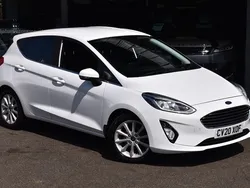Frozen white Used 2020 Ford Fiesta Titanium Hatchback | £9,990 (Good price)