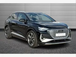 Black Used 2024 Audi Q4 e-tron S-Line SUV | £33,450 (Super price)