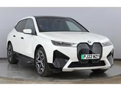 White Used 2022 BMW iX M Sport SUV | £49,995 (Fair price)