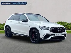 White Used 2022 Mercedes GLC63 AMG Premium Estate | £62,167 (Expensive)