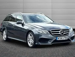 Grey Used 2014 Mercedes E220 AMG Estate | £10,495 (Fair price)
