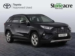 Black Used 2021 Toyota RAV4 Hybrid Design SUV | £24,000 (Good price)