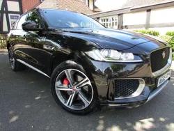 Black Used 2016 Jaguar F-Pace S SUV | £10,499 (Fair price)