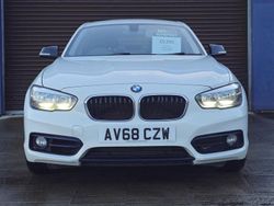 White Used 2018 BMW 118 Sport Line Hatchback | £8,995 (Fair price)
