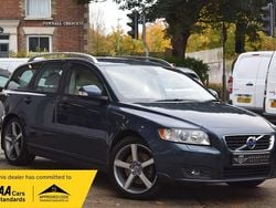 Blue Used 2010 Volvo V50 SE Lux Estate | £7,995