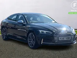 Black Used 2017 Audi A5 Sportback Hatchback | £22,399 (Fair price)