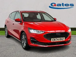 Red Used 2025 Ford Focus Titanium Hatchback | £20,199 (A bit pricey)