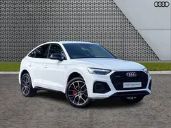 White Used 2022 Audi Q5 Sportback Comfort SUV | £32,995 (Fair price)